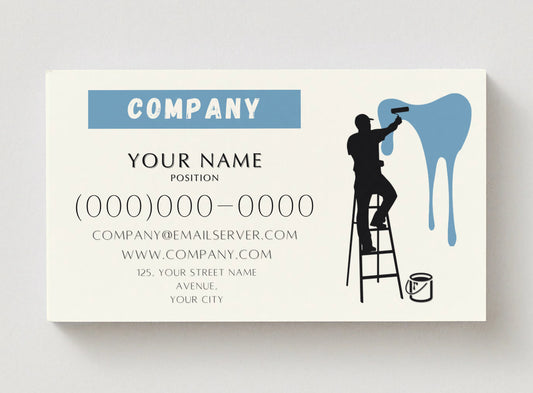 Pro Painter Business Card | Custom Digital Design