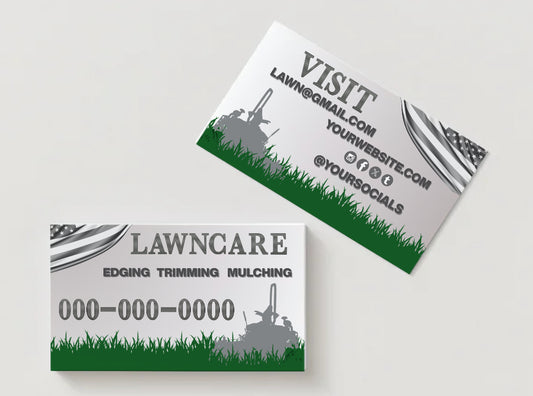 All-American Lawncare Business Card
