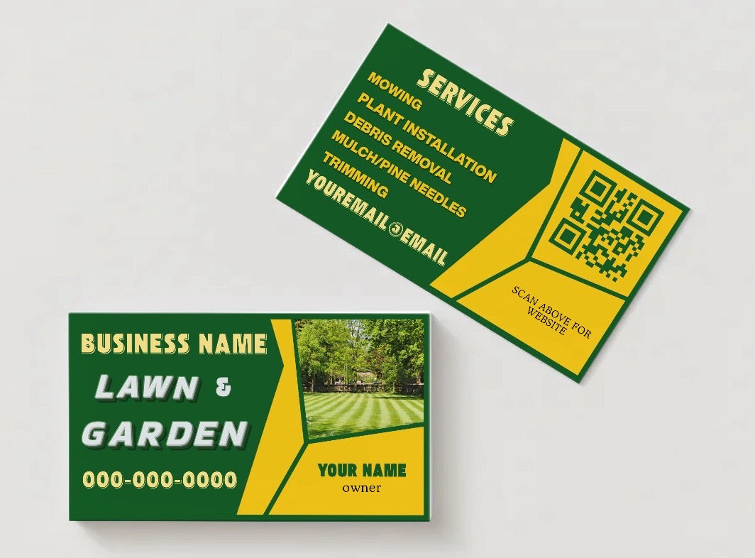 All-American Lawncare Digital Business Card