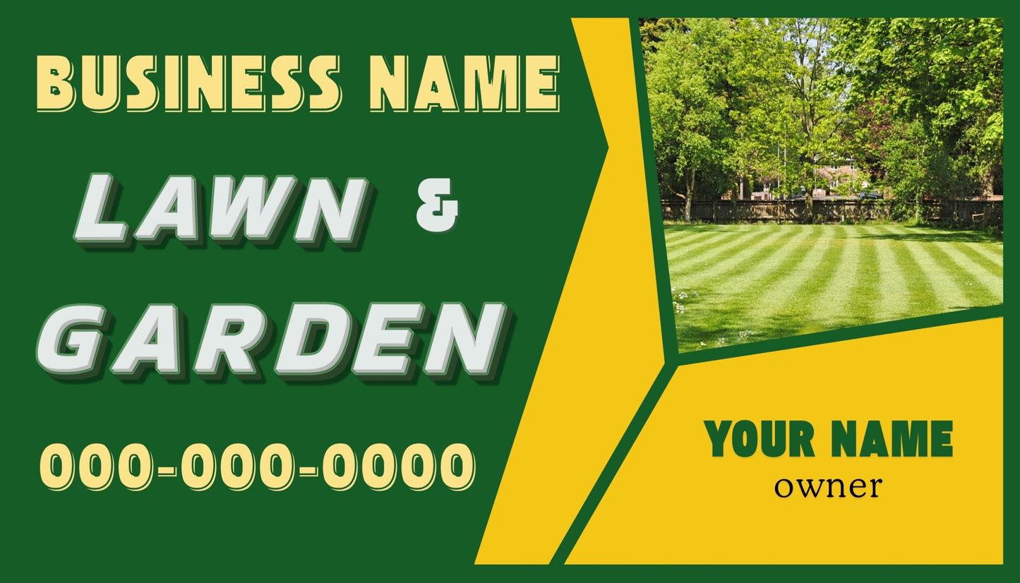 All-American Lawncare Digital Business Card