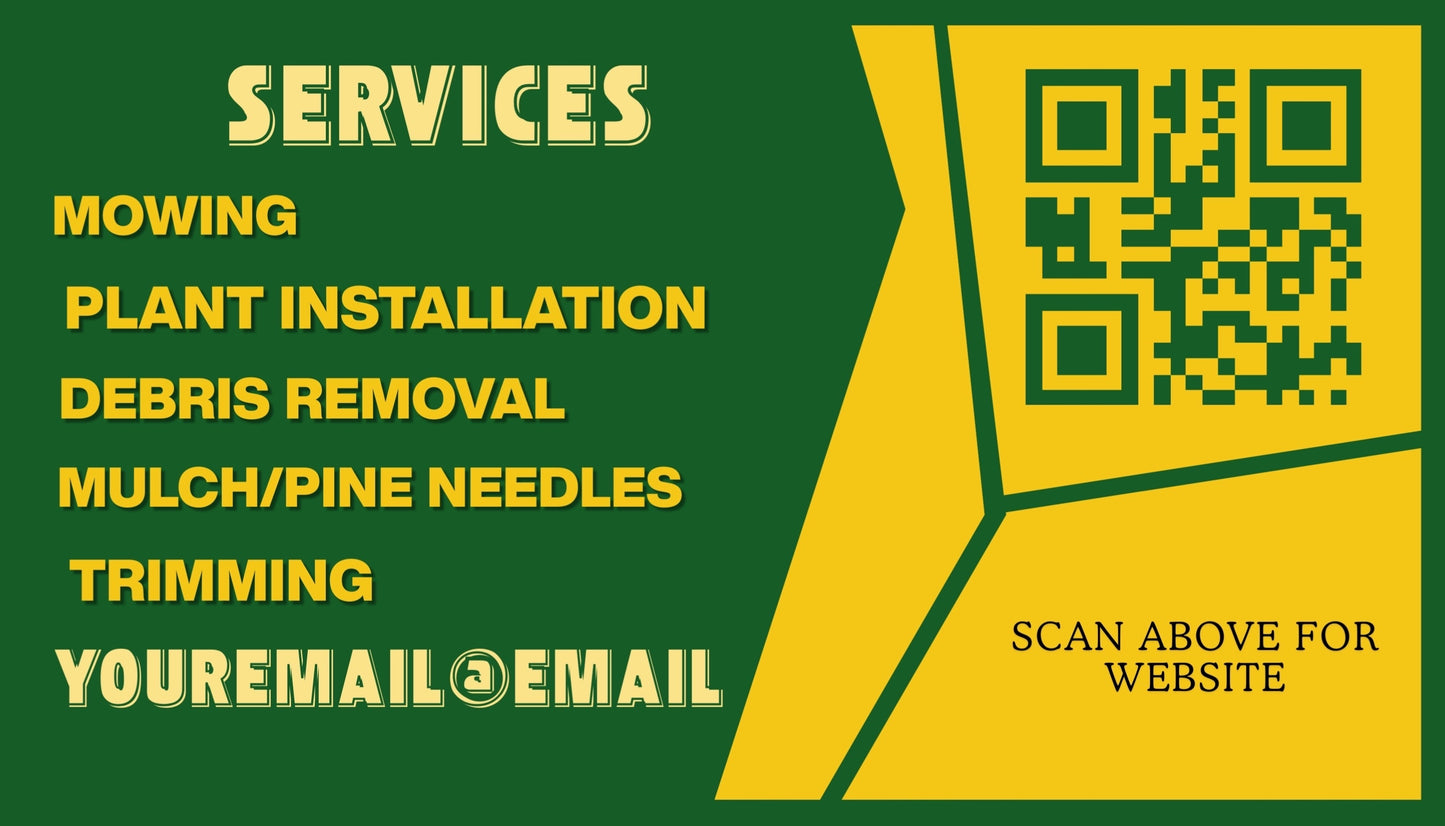 All-American Lawncare Digital Business Card