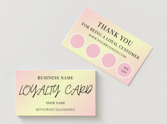 Custom Digital Loyalty Card Design | Business Rewards Card