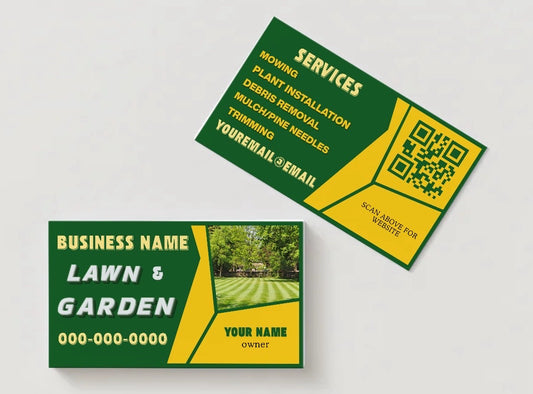 All-American Lawncare Digital Business Card